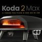Forno multiuso a gas per pizza Ooni Koda 2 Max per cottura di 3 pizze in contemporanea, non solo anche arrosti, pesce, torte, pane, e tanto altro.