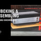 YAKINIKU nuovo Shichirin Grill da tavolo Medium "Pro" rettangolare Konro & Yakitori grill 2-6 persone cm 50x24x18