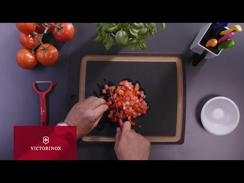 Victorinox Coltello tavola ondulato manico arancione 6.7839.C1