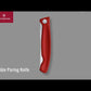 Victorinox Coltello pieghevole da picnic Swiss Classic ondulato viola in blister 6.7835.FC1