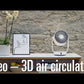 Stadler Form LEO ventilatore 3D con telecomando portata flusso aria di 8 metri