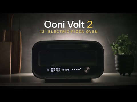 Ooni Volt 2 forno elettrico digitale intelligente per pizza napoletana di 30 cm cottura 90 secondi