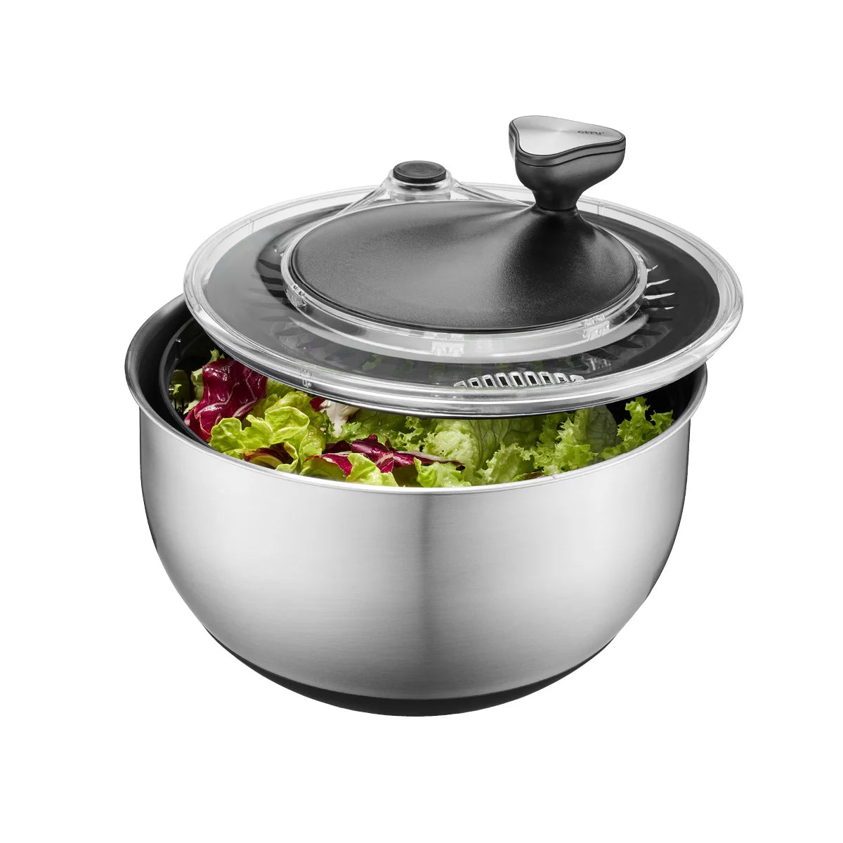 Gefu Ciotola Salvafreschezza inox con coperchio Ø 24 cm 35050