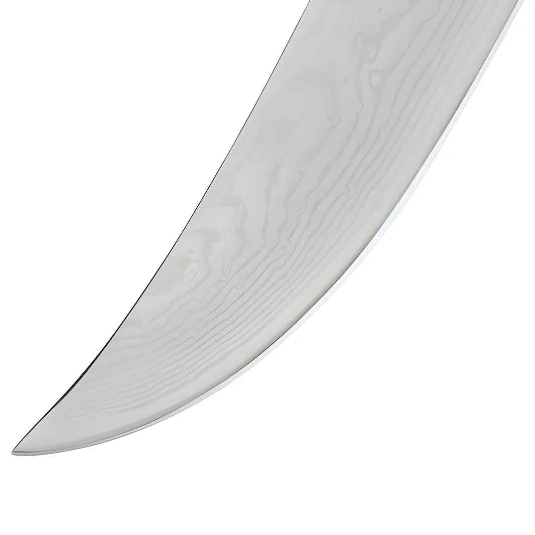 Samura SULTAN PRO STW AFFETTARE coltello adatto per barbecue e churrasco(Yatagan) CM30,1 Black SUP-0052B