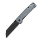 QSP coltello serramanico lama 82 mm in acciaio D2 manico micarta QS102-A