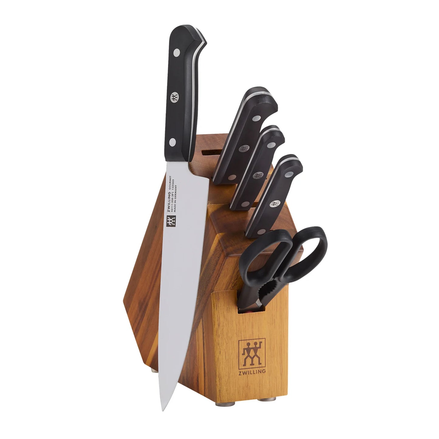 Zwilling Gourmet Spelucchino Curvo Liscio 6 cm – Acciaio Inox, Manico Ergonomico