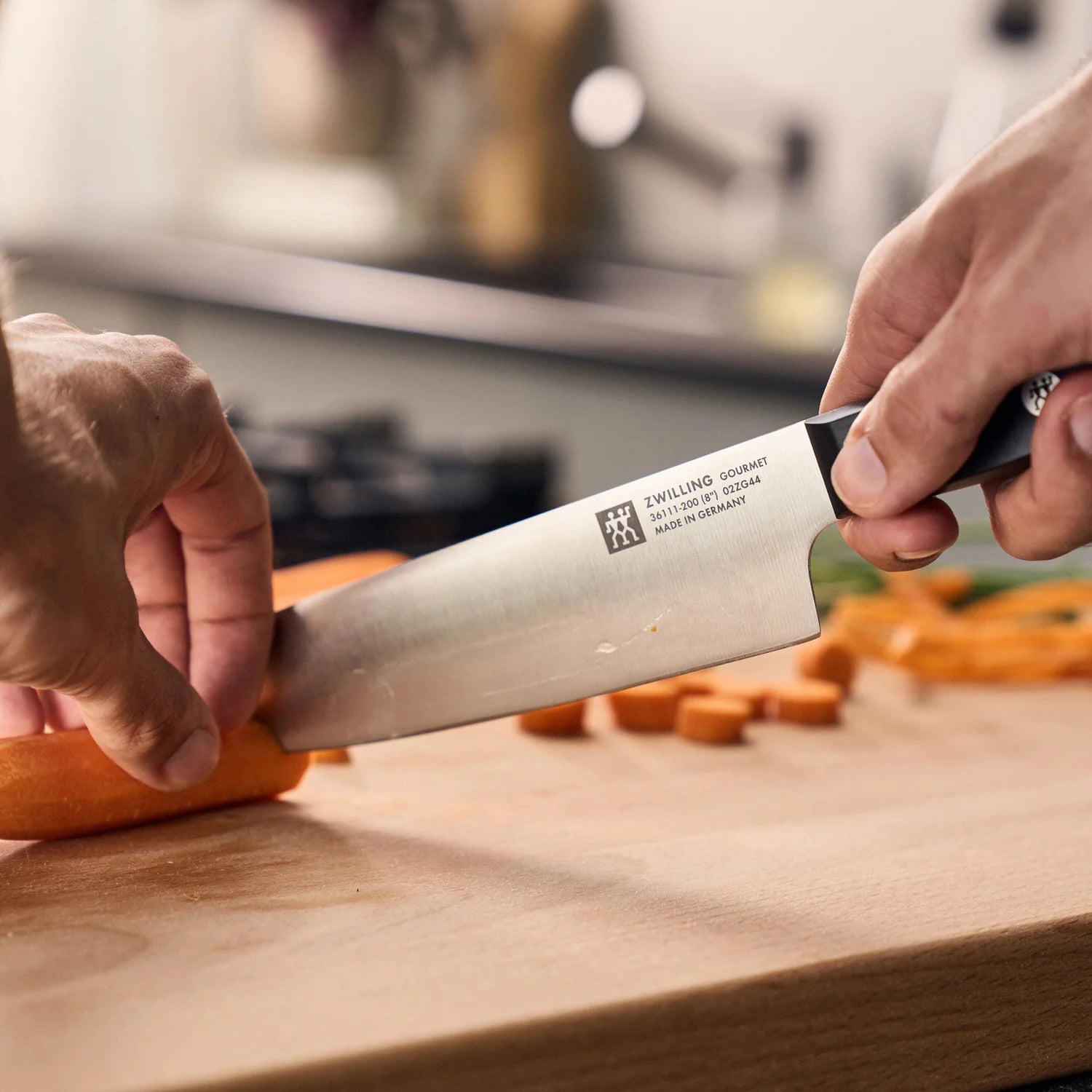 Zwilling Gourmet Coltello da Verdura Liscio 8 cm – Acciaio Inox, Manico Ergonomico