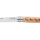 Opinel N. 08 coltello Impugnatura incisa tema Marmotta