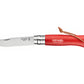 Opinel N. 08 coltello Impugnatura incisa tema Marmotta