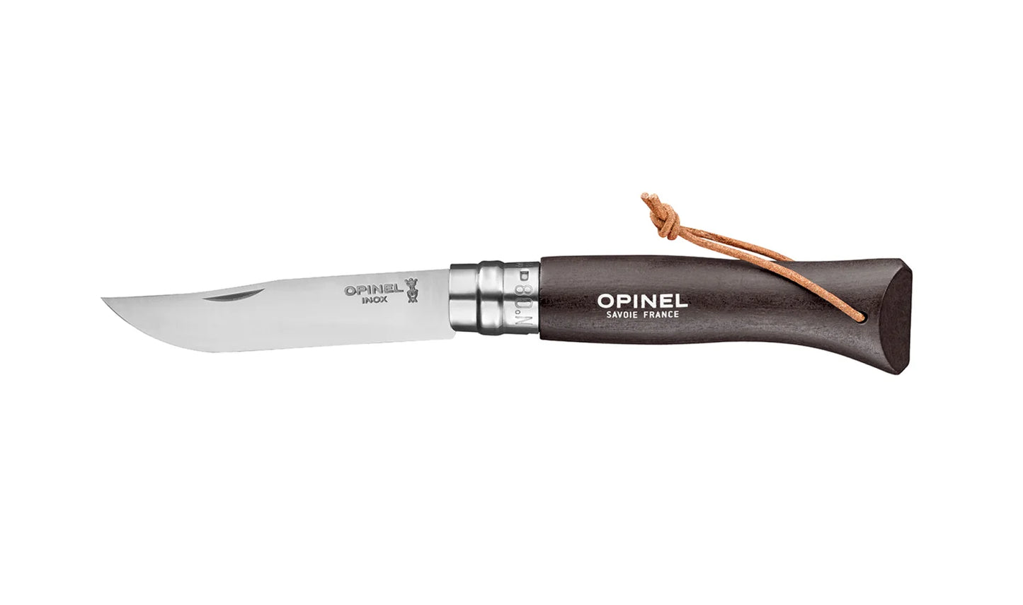 Opinel N. 08 coltello Impugnatura incisa tema Marmotta