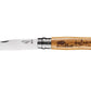 Opinel N. 08 coltello con Impugnatura incisa tema Arrampicata
