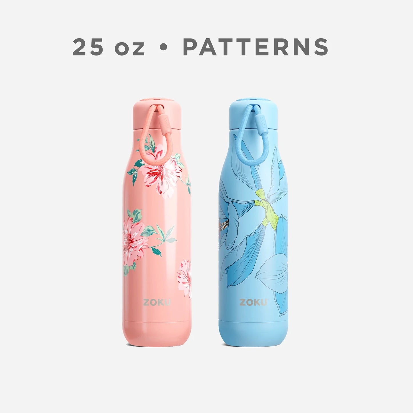 Zoku Bottiglia termica da 500 ml Sky Lily Floral