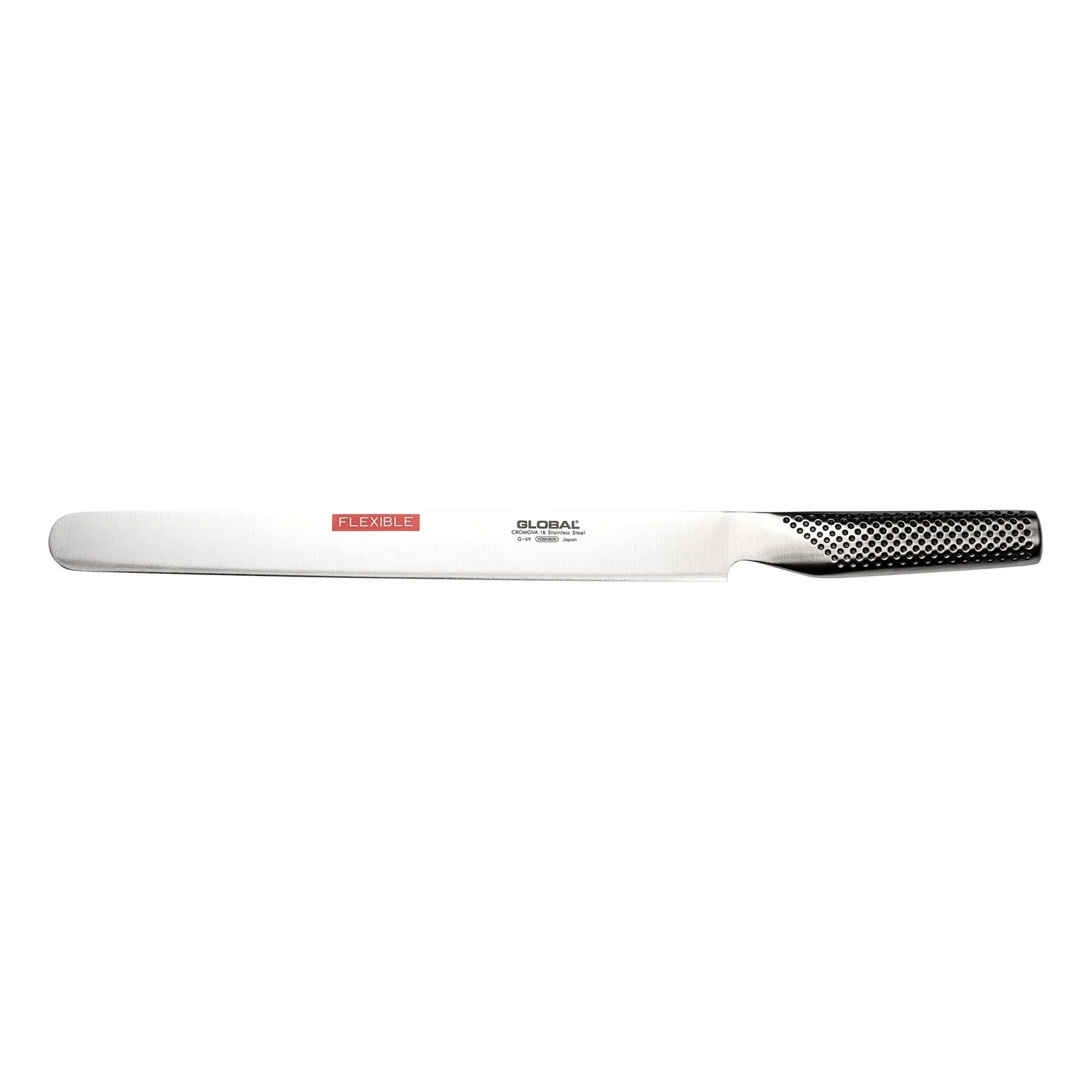 Global Coltello salmone/prosciutto con lama alveoalta G-87 cm 27