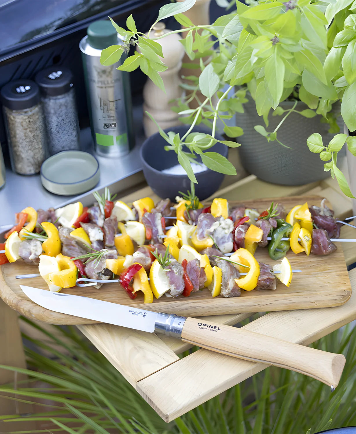Opinel x Atelier TUFFERY – Set Barbecue Cofanetto Condivisione Edizione Limitata