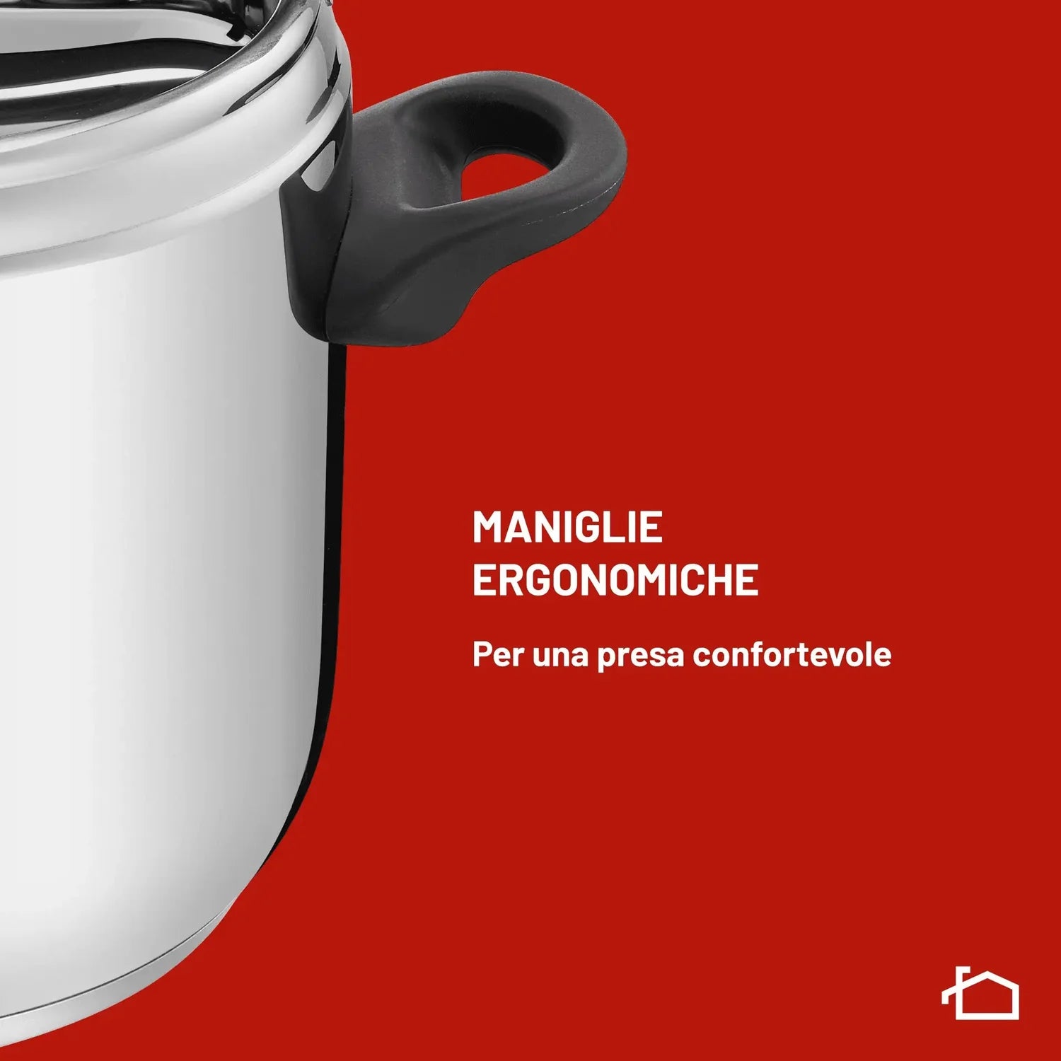Lagostina Diva Lagoeasy'up Pentola a pressione L 5 Ø cm 22 Novità