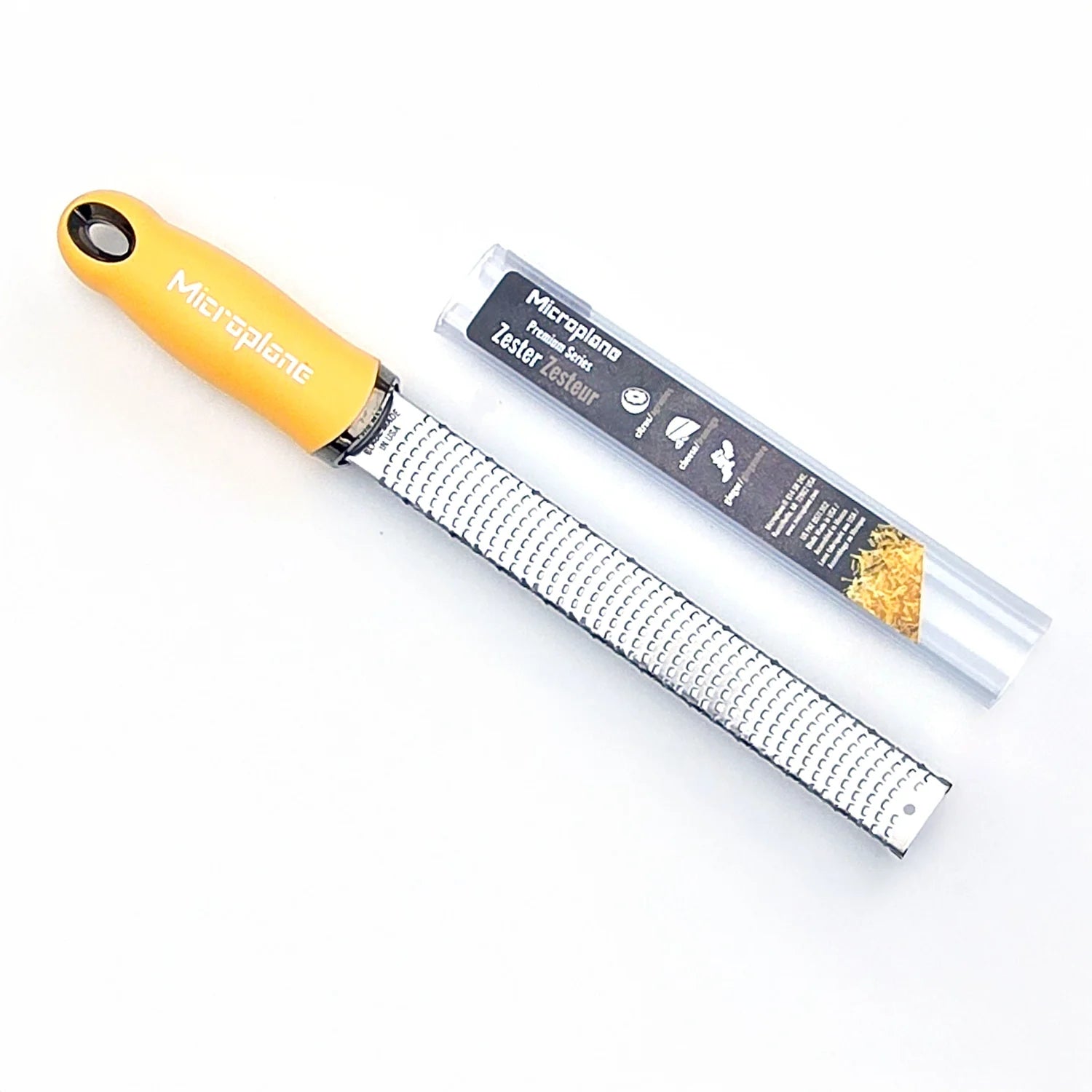 Microplane Grattugia Zester Premium giallo ocra 46623