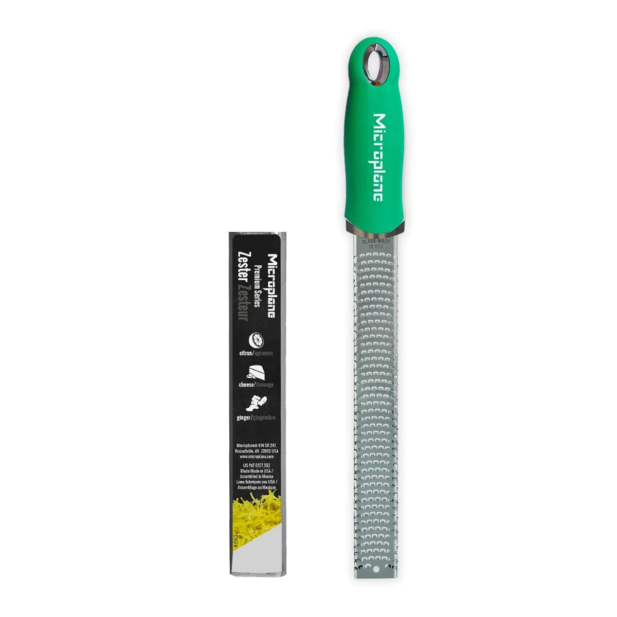 Microplane Grattugia Zeste verde eucalipto 46727