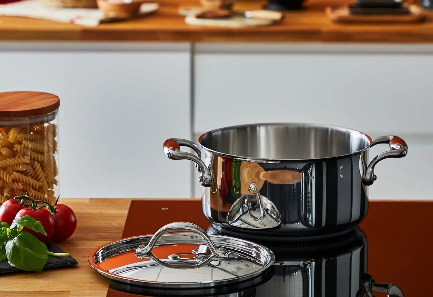 Lagostina Accademia Lagofusion Casseruola Fonda 14 cm 1 Manico | Acciaio Inox 18/10, Induzione