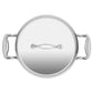 Lagostina Accademia Lagofusion Casseruola Fonda 14 cm 1 Manico | Acciaio Inox 18/10, Induzione
