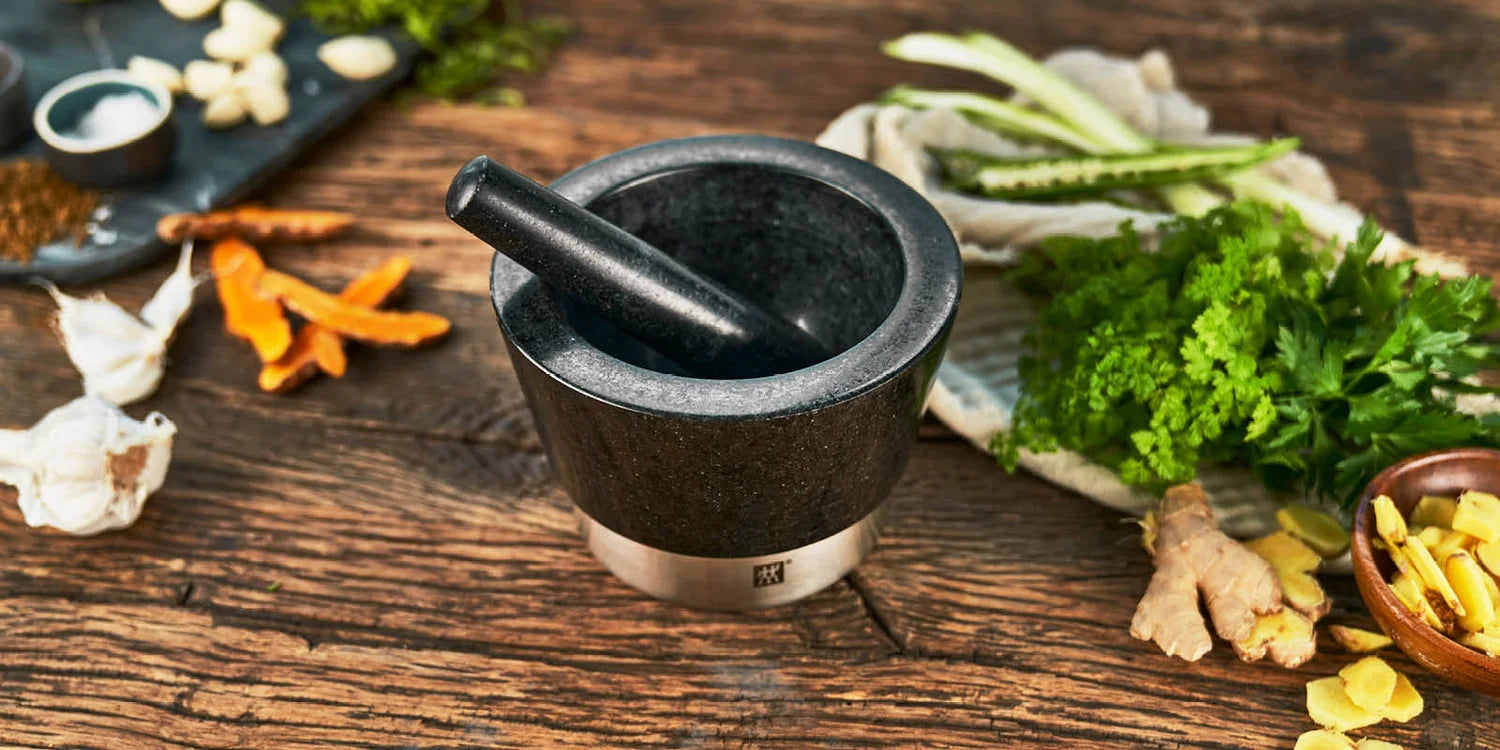 Zwilling Mortaio in granito scuro 2,95 kg. Ø10,5x15cm 39500-024
