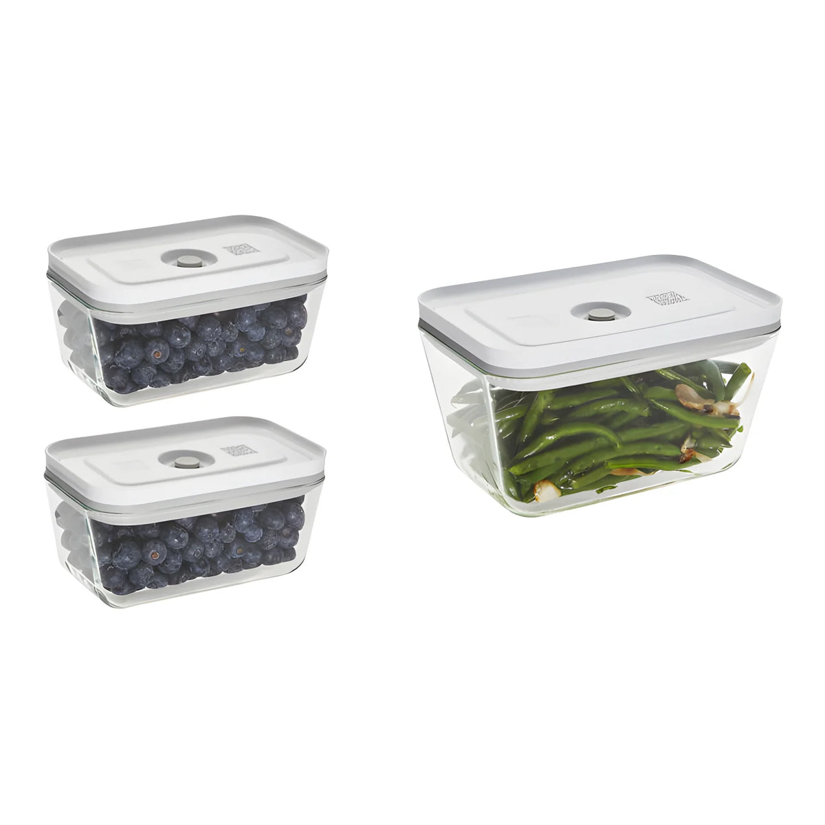 Zwilling Fresh &amp; Save Set di tre contenitori s/m/l in plastica