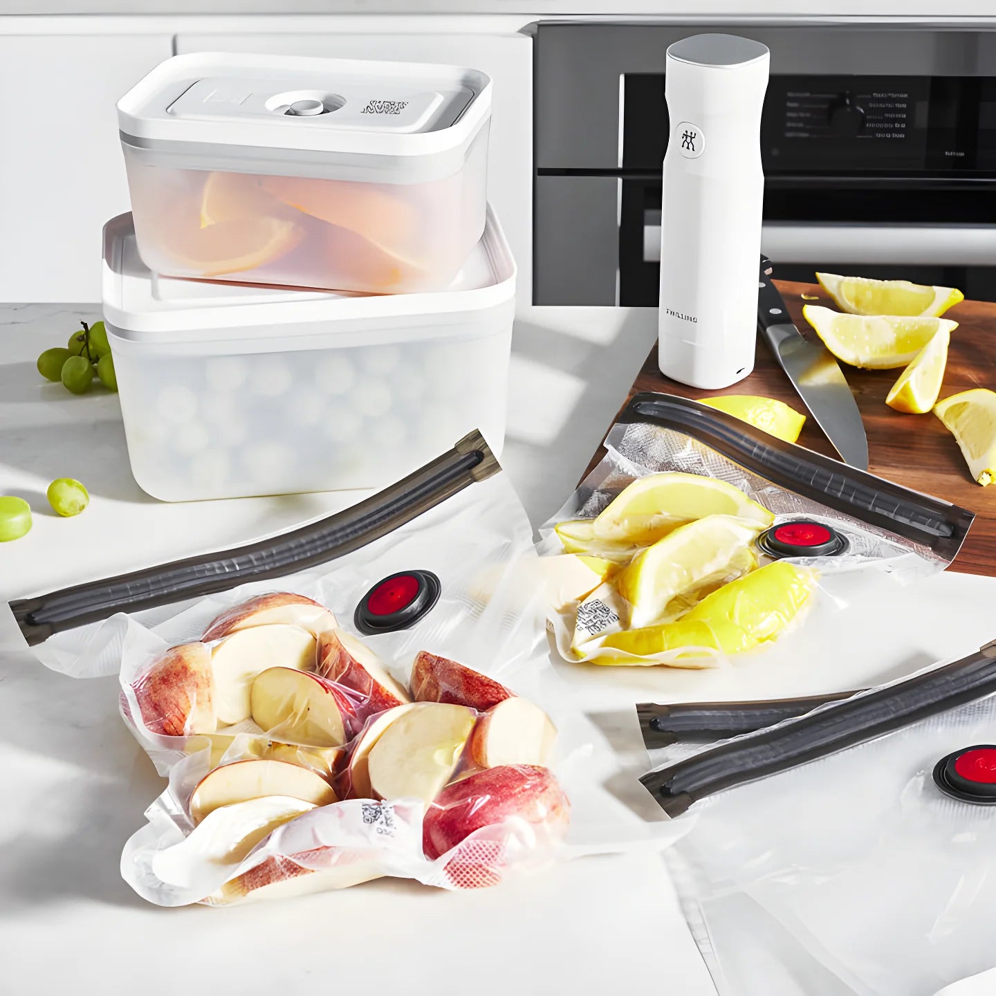 Zwilling set sottovuoto pompa contenitori vetro/plastica no BPA