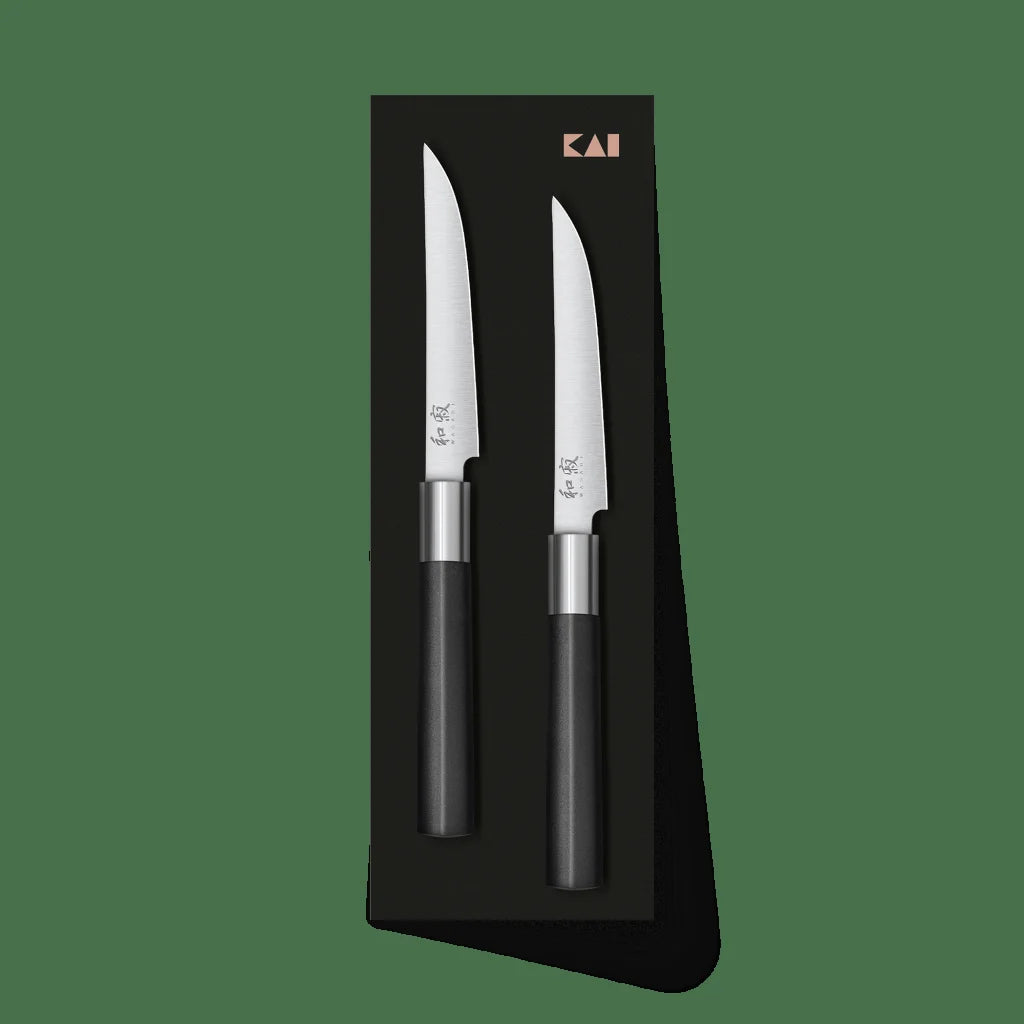 Kai Wasabi Set di due coltelli da bistecca 67S-400