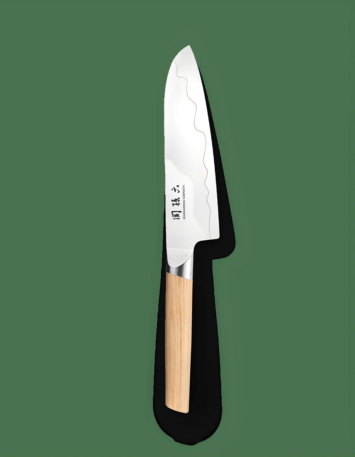 KAI Shun Premier Tim Mälzer Santoku Martellato 18 cm – Damascato 32 Strati TDM-1702