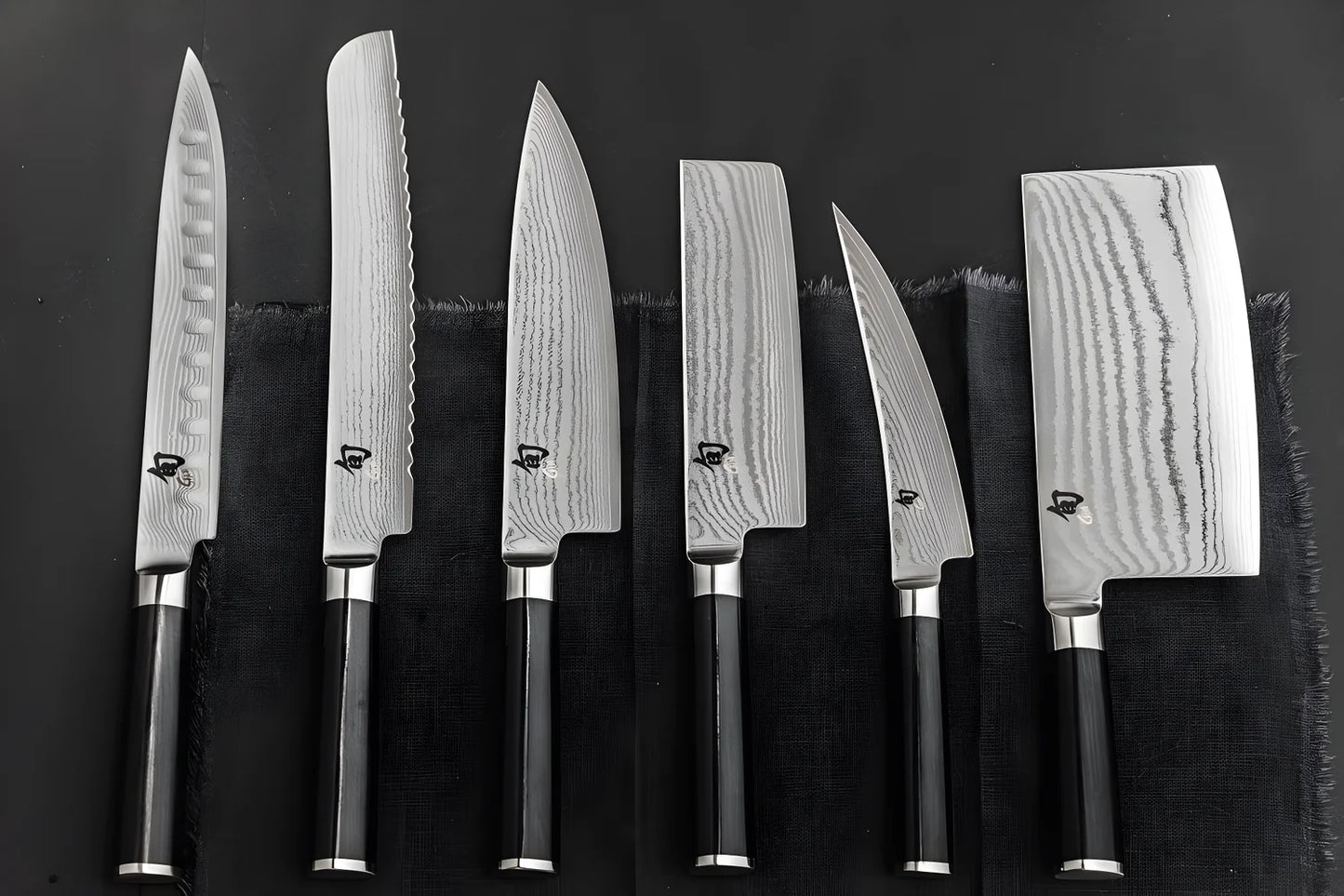 KAI Shun Classic Santoku 14 cm – Damascato 32 Strati DM-0727