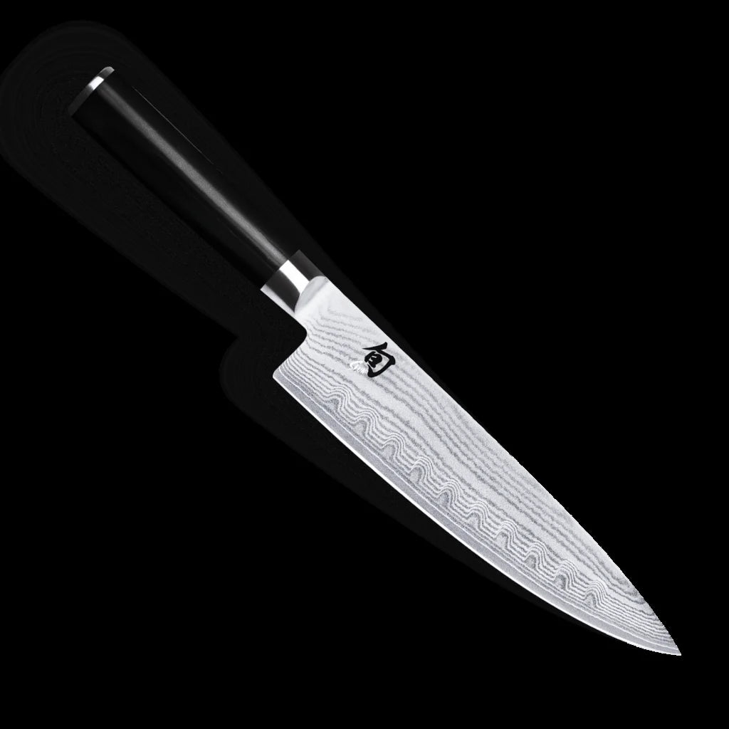 KAI Shun Classic Coltello da Cuoco Alveolato 20 cm – Damascato 32 Strati DM-0719