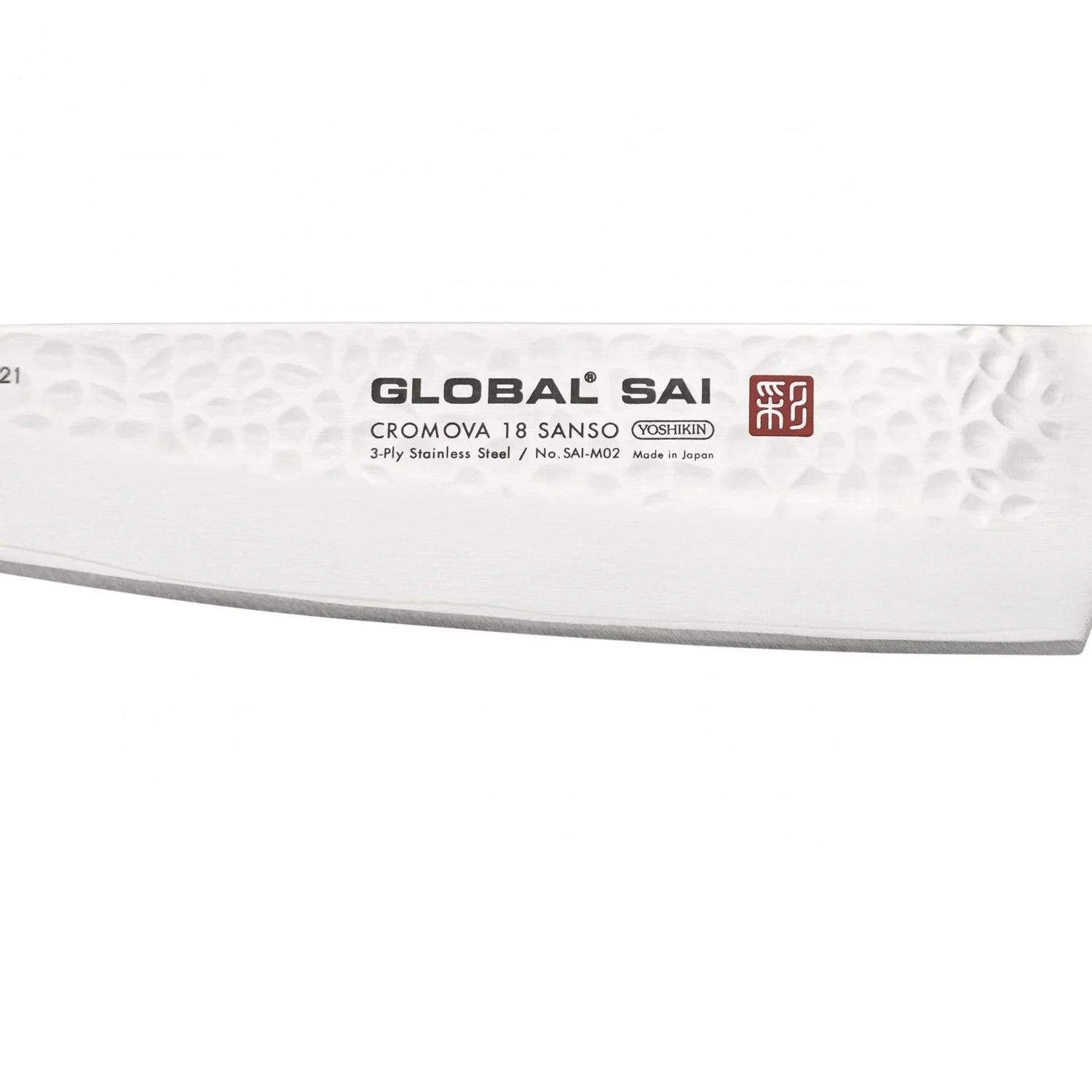 Global SAI-M05 cm. 17 coltello per filettare martellato