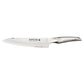Global SAI-02 cm. 21 coltello da cucina tranciante martellato