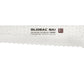 Global SAI-05 cm. 23 coltello da cucina per pane martellato