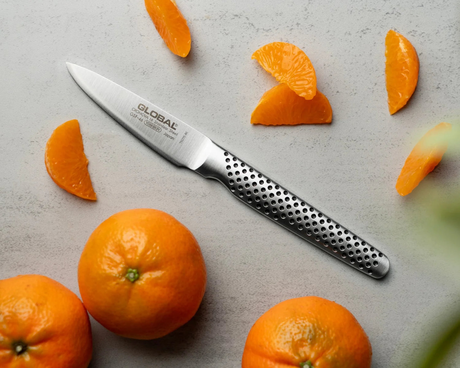 Coltello spelucchino 8 cm. Global GSF-46