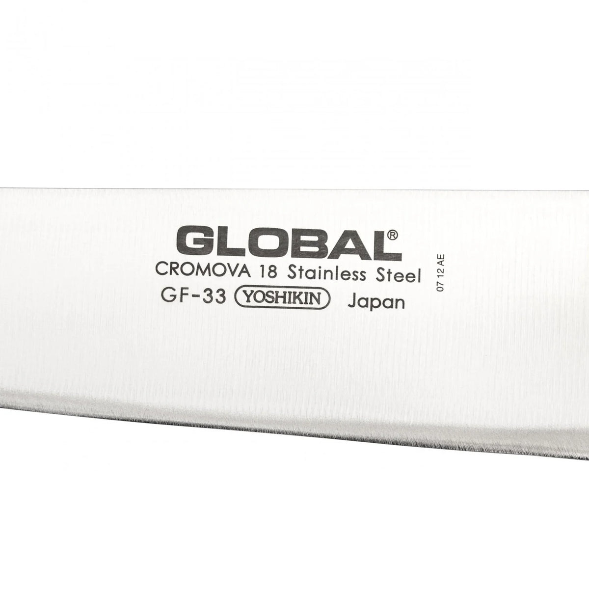 Global GF-33 Coltello da Cuoco 21 cm – Acciaio CROMOVA 18, Made in Japan