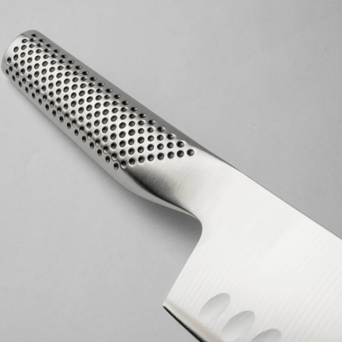 Coltello cucina Nakiri x verdure lama alveolata cm18 Global G-81