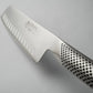 Coltello cucina Nakiri x verdure lama alveolata cm18 Global G-81