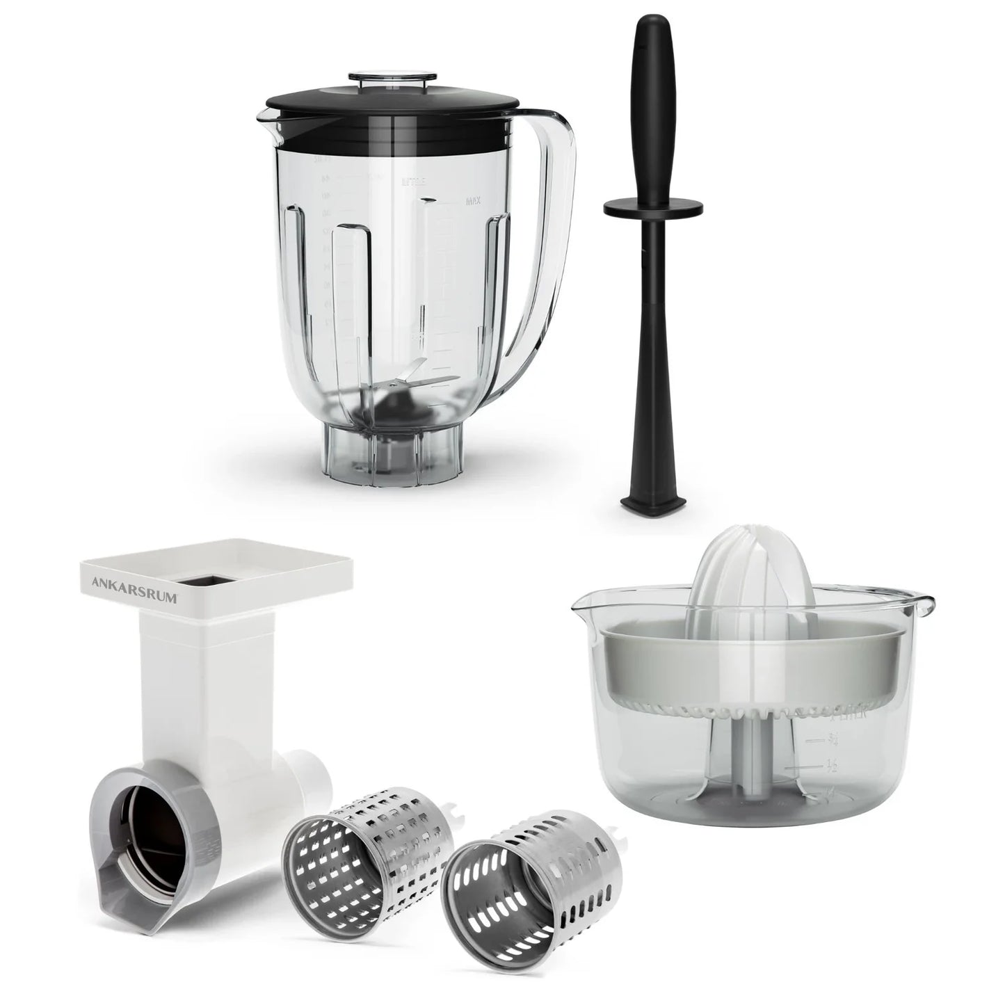 Ankarsrum Accessorio Set tre Tamburi per grattugia AKR GR SET
