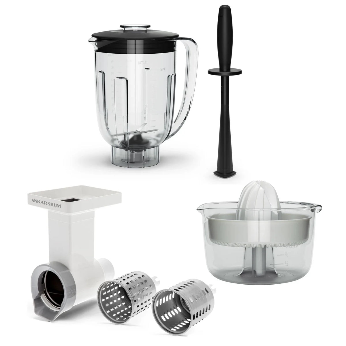 Ankarsrum Accessorio Set tre Tamburi per grattugia AKR GR SET