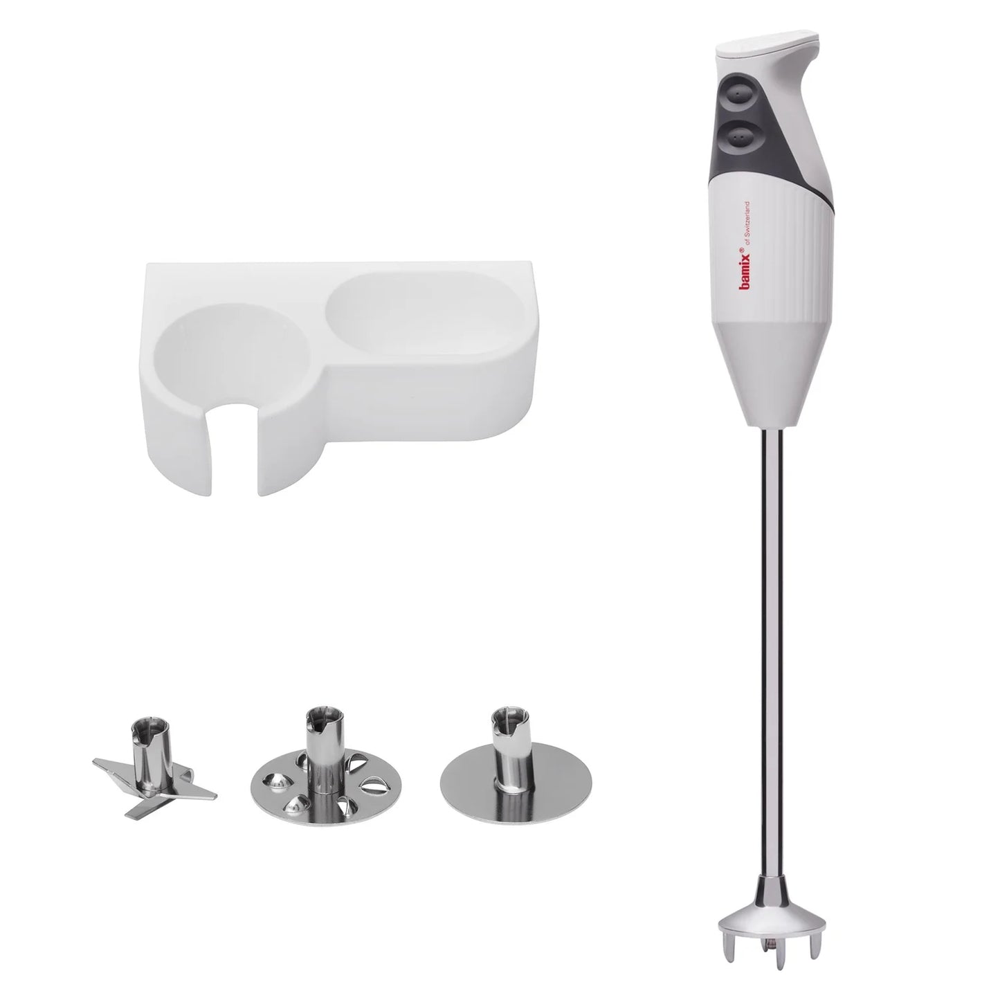 Bamix Gastro PRO-3 bianco 350 W - minipimer frullatore a immersione - Garanzia a vita sul motore.