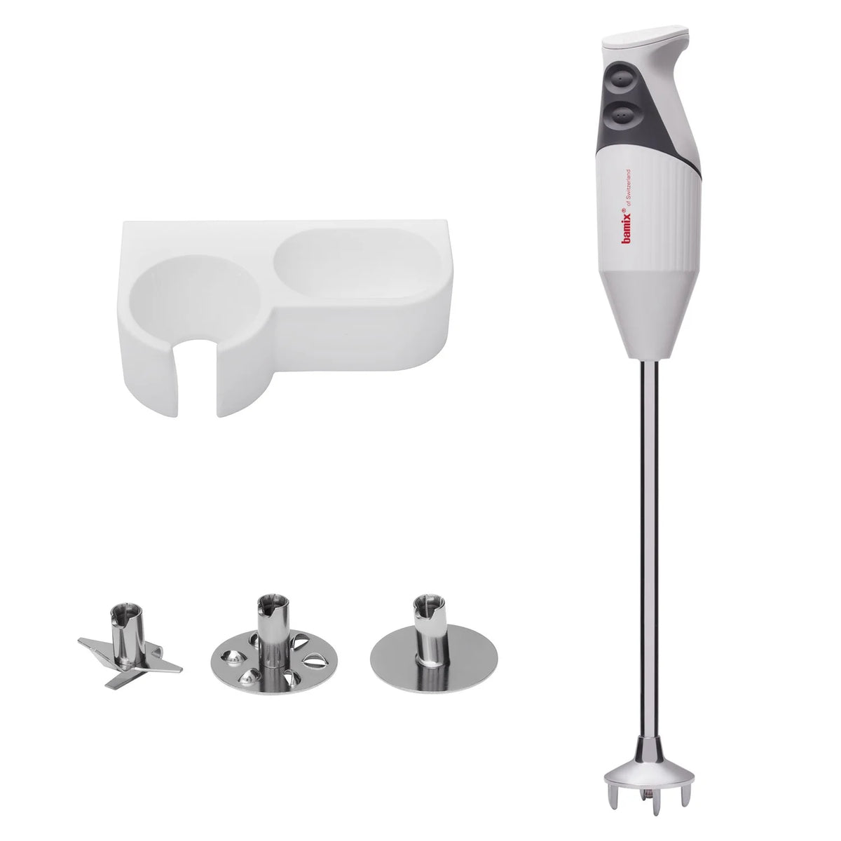 Bamix Gastro PRO-3 bianco 350 W - minipimer frullatore a immersione - Garanzia a vita sul motore.