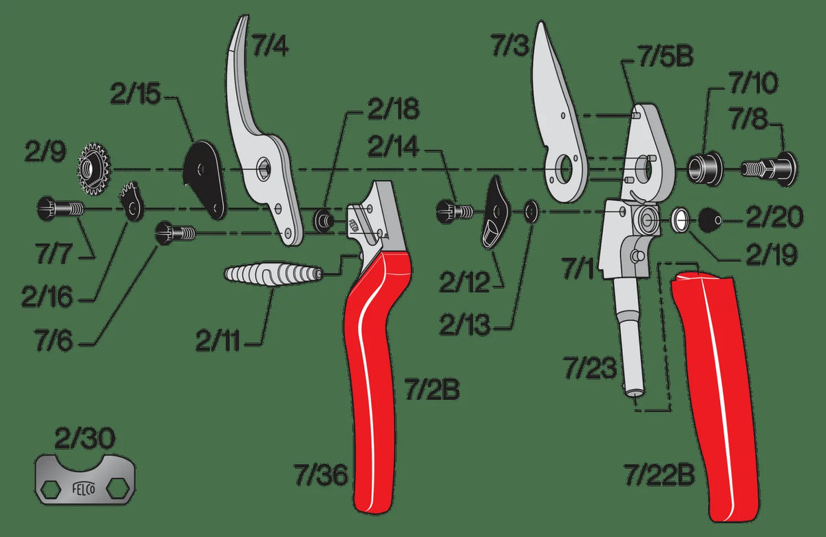Ricambi originali Felco controlama 11/4