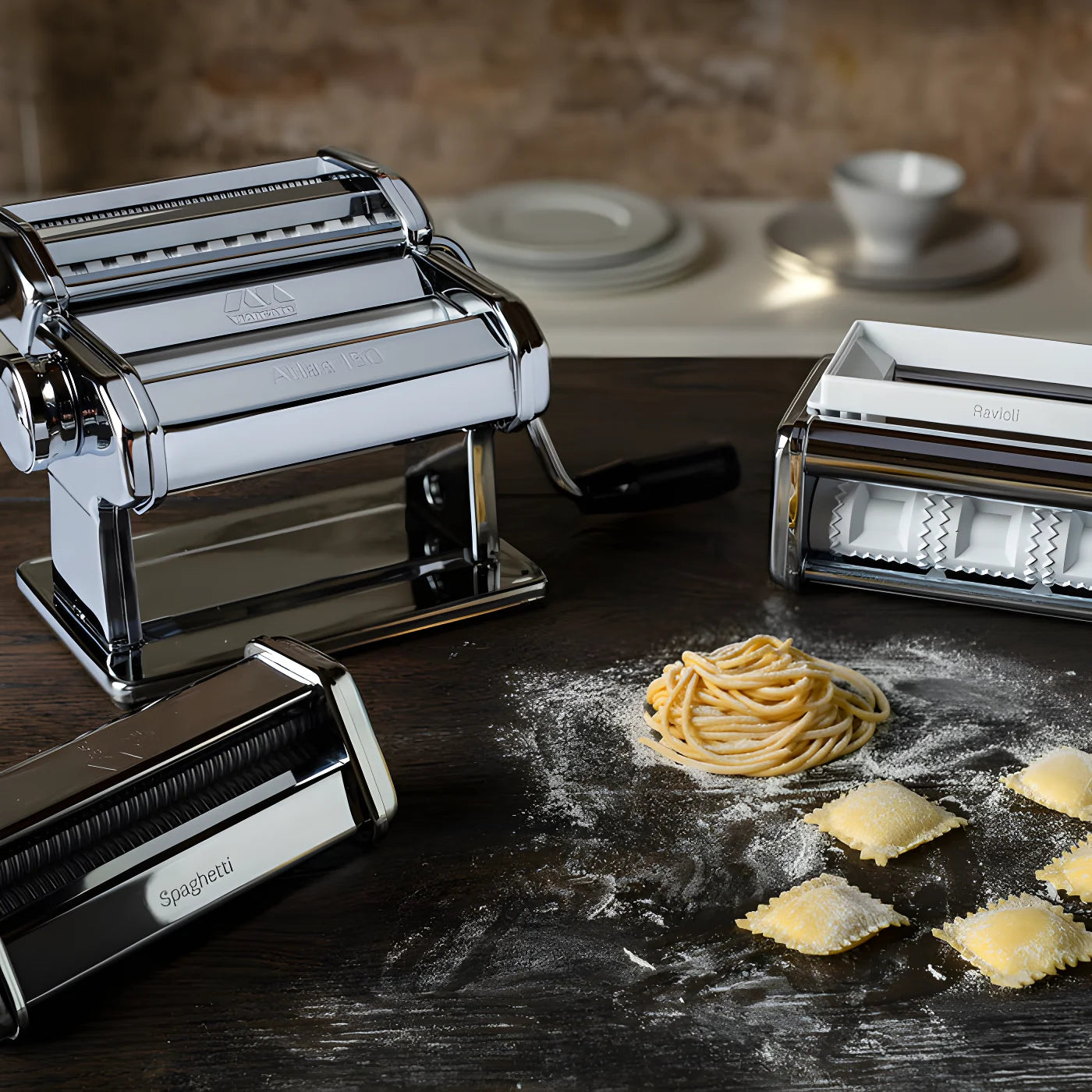 Marcato accessorio spaghetti adatto per impastatrice AE-150-SPA
