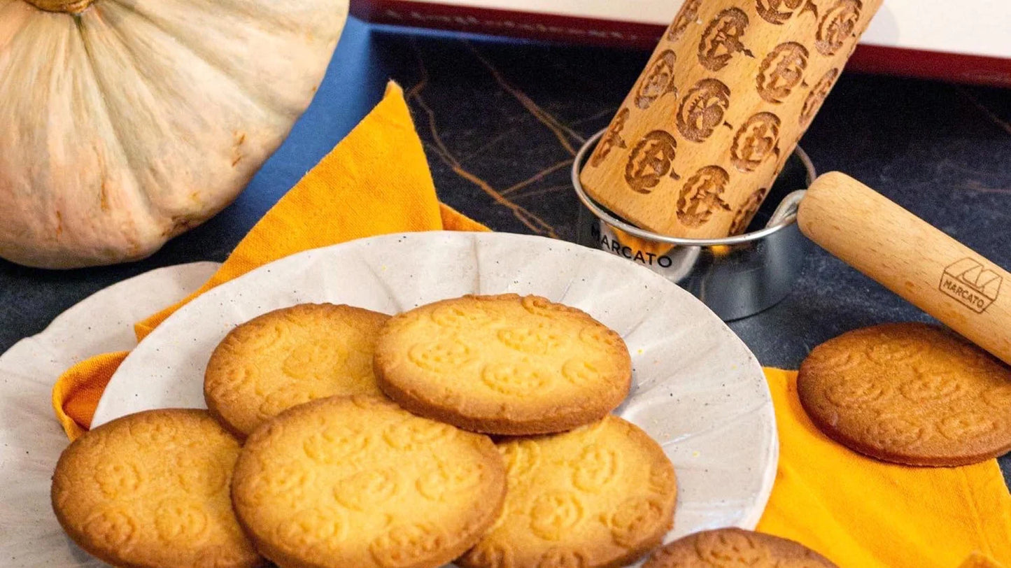 Marcato set biscotti per Halloween tondi + ricettario XPR-008