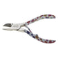 Forbici unghie lama corta 4"(cm.10,16)inox satinate Robur0251/56