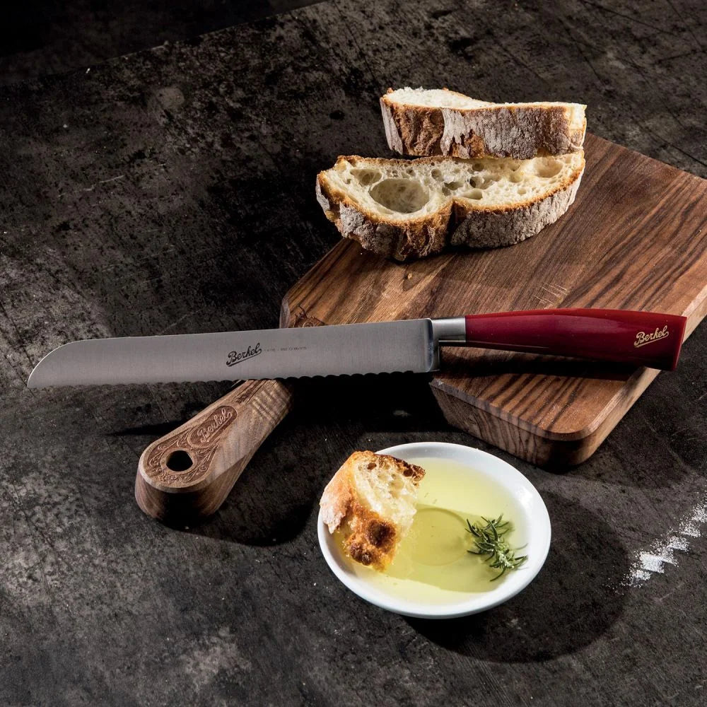 Berkel coltello Elegance alveolato x salmone rosso KEL1SN26SRRBL
