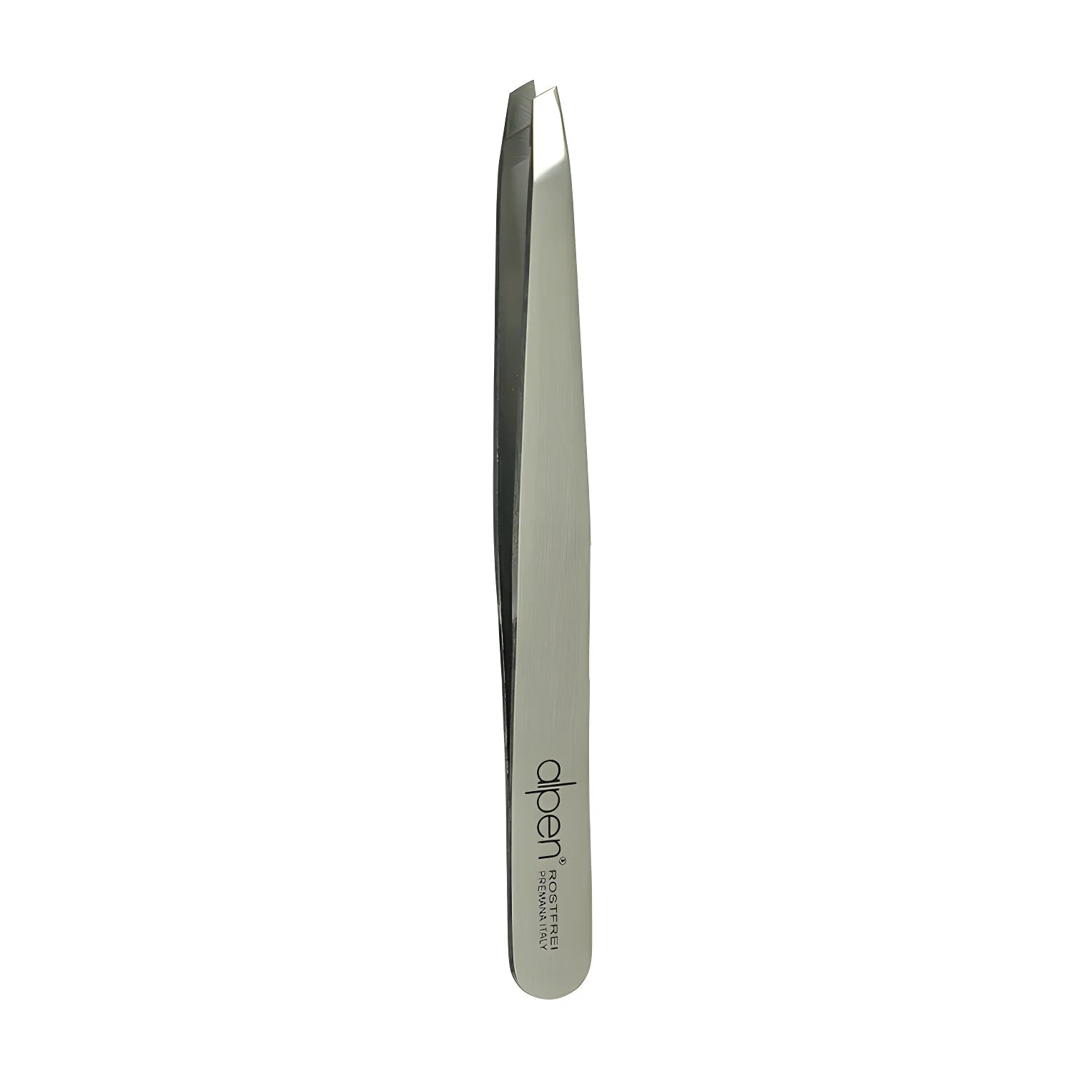 Alpen pinzetta strappaciglia obliqua inox satinata 8451.10