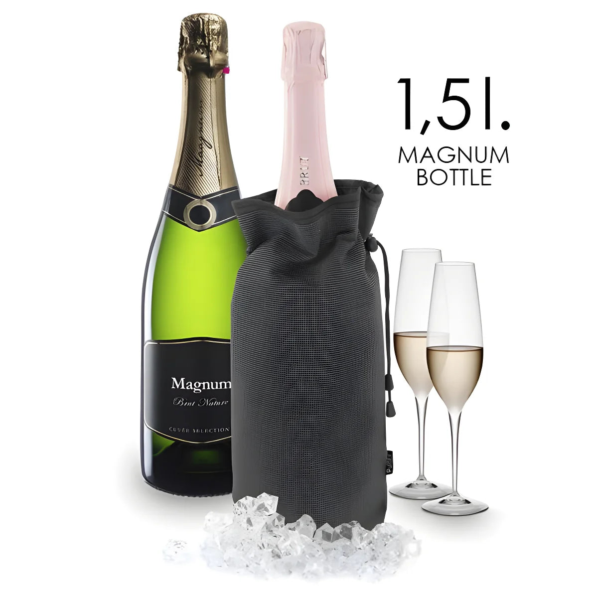Pulltex Borsa Refrigerante Cooler Bag Magnum Champagne/Spumante