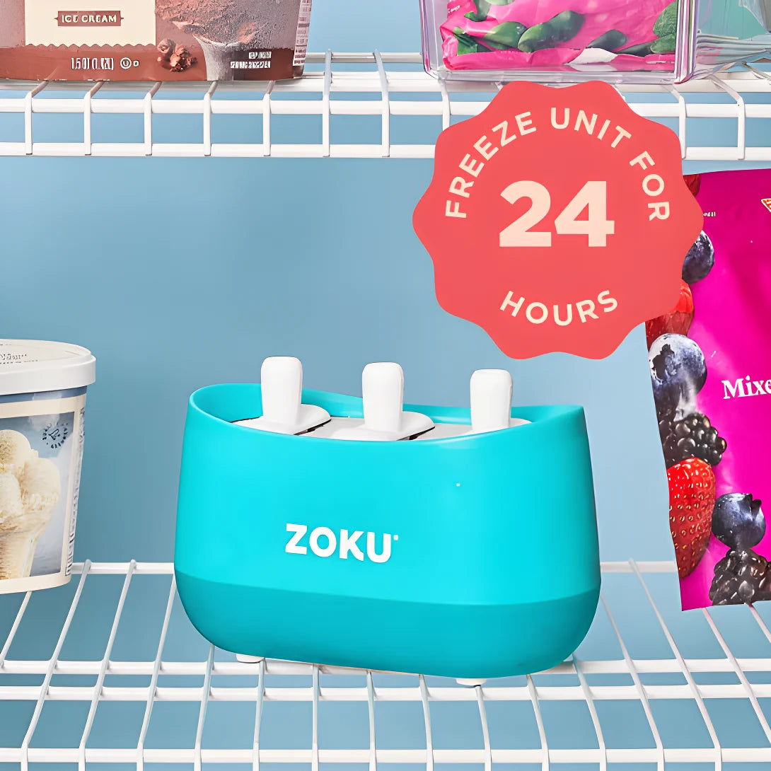 Zoku Quick Pop™ Maker per Ghiaccioli, Verde 1 posto ZK PM1 GR