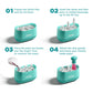 Zoku Quick Pop™ Maker per Ghiaccioli, Verde 1 posto ZK PM1 GR
